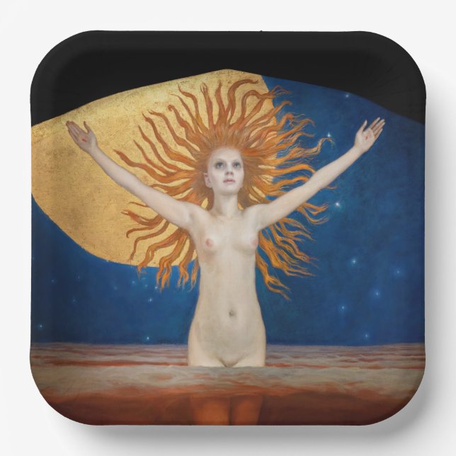 Assiettes En Carton Akseli Gallen-Kallela - Ad Astra (Recto)