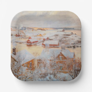 Assiettes En Carton Albert Edelfeel - Jour de décembre