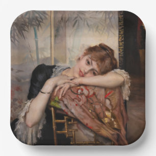 Assiettes En Carton Albert Edelfeel - La Parisienne / Virginie