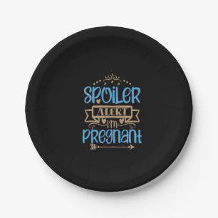 Assiettes En Carton alerte spoiler je suis enceinte