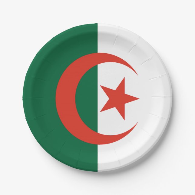 Assiettes En Carton Algérie (Devant)