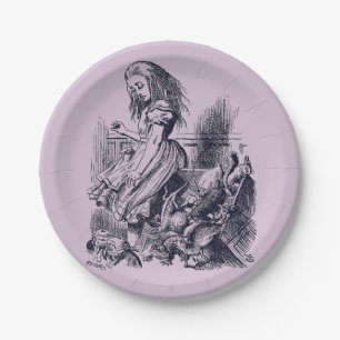 Assiettes En Carton Alice au pays des merveilles