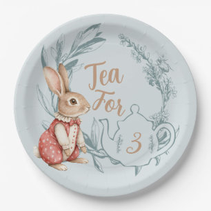 Assiettes En Carton Alice au pays des merveilles Thé pour trois