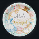 Assiettes En Carton Alice dans l'Onederland fêté de thé de haine<br><div class="desc">Alice dans l'Onederland fêté de thé de haine</div>