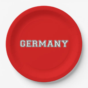 Assiettes En Carton Allemagne