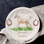Assiettes En Carton Allez bébé aller courir cheval beige baby shower f<br><div class="desc">Allez bébé aller courir cheval beige foal baby shower personnalisé assiettes de fête personnalisée.</div>