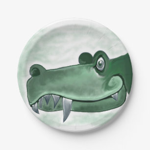 Assiettes En Carton Alligator Plaque de papier