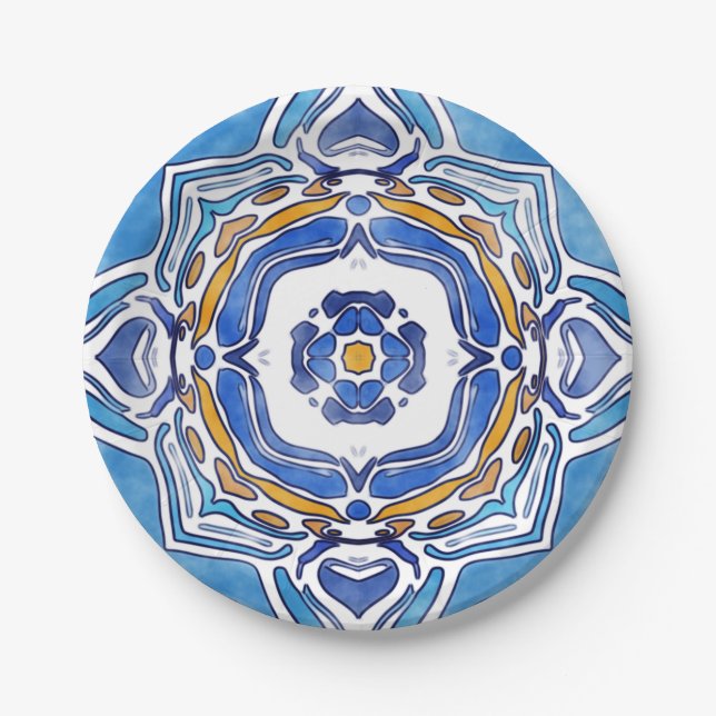 Assiettes En Carton Amanda (Devant)