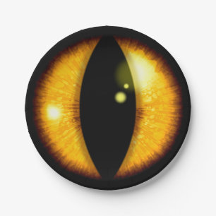 Assiettes En Carton Amber Dragons Eye