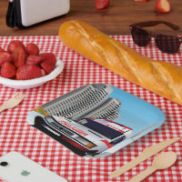 Ambulance d'urgence dans Cityscape Secourt Médical