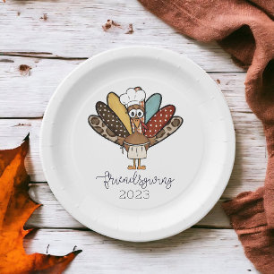Assiettes En Carton Amicale Turquie fille drôle