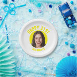 Assiettes En Carton Amusant 21e anniversaire CUSTOM TEXTE Photo tendan<br><div class="desc">🥂 Créez une plaque papier amusante 21ème anniversaire avec votre texte et votre photo. Décor photo d'anniversaire amusant dans un design rétro moderne. L'année est personnalisable pour convenir à n'importe quelle année d'anniversaire, que ce soit votre 21ème, 30ème, 40ème, 50ème ou 60ème anniversaire ! Pour obtenir l'effet coupe s'il vous...</div>