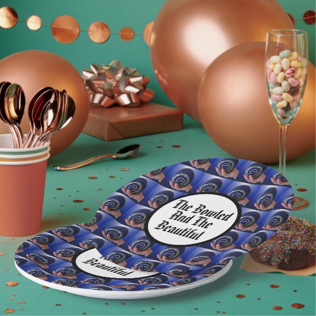 Assiettes En Carton Amusant Bowls De Pelouse Belle Conception, (Multi)