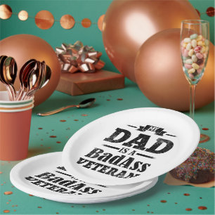 Assiettes En Carton Ancien combattant