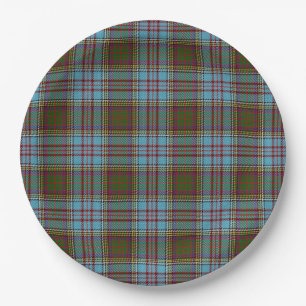 Assiettes En Carton Anderson Tartan
