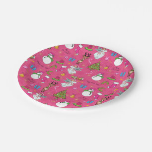 Assiettes En Carton Angel de Noël