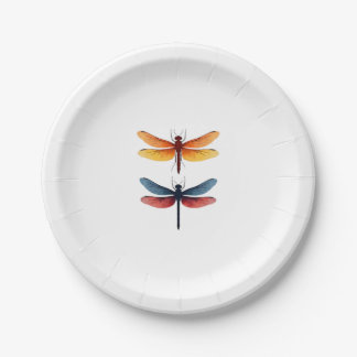 Assiettes En Carton Angel Dragonfly