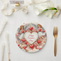 Anges chérubins de la Saint-Valentin vintage