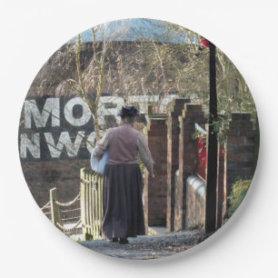 ASSIETTES EN CARTON ANGLETERRE VICTORIENNE