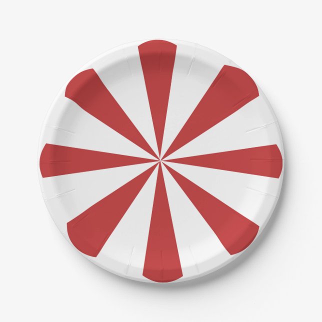 Assiettes En Carton Anniversaire de carrousel (Devant)