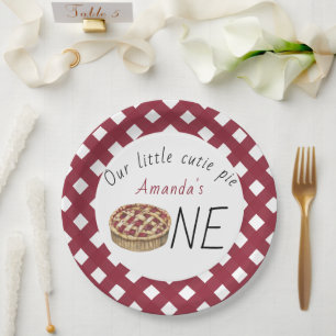 Assiettes En Carton Anniversaire de enfant de secteurs aquarelle
