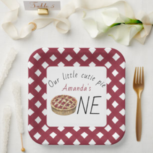 Assiettes En Carton Anniversaire de enfant de secteurs aquarelle
