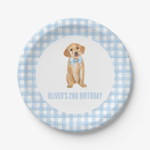 Assiettes En Carton Anniversaire de la preppie chienne