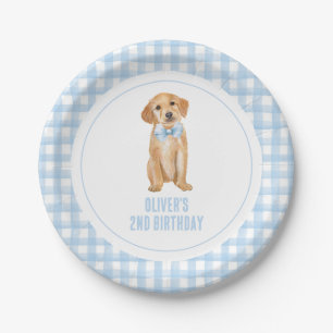 Assiettes En Carton Anniversaire de la preppie chienne