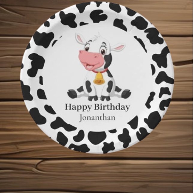 Assiettes En Carton Anniversaire de la vache (Experience fun activities, delightful decorations, and joyous celebrations )