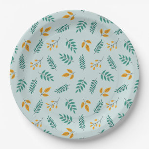 Assiettes En Carton Anniversaire de Little Citrouille Fall