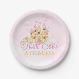 Assiettes En Carton Anniversaire de Princesse