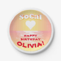 Anniversaire personnalisé SoCal Love