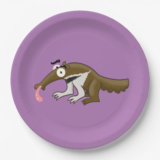 Assiettes En Carton Anteater (Devant)
