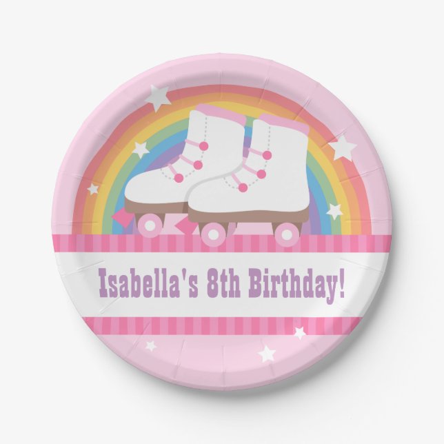 Assiettes En Carton Approvisionnements de fête d'anniversaire de (Devant)