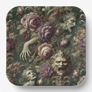 Assiettes En Carton Après les heures Reliquaire - gothique baroque