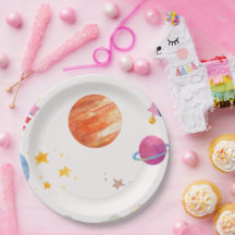 Aquarelle à thème de l'espace - Lumière