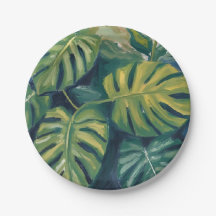 Aquarelle Feuille Monstera