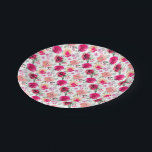 Assiettes En Carton Aquarelle Fleur rose chaud<br><div class="desc">Plaques de papier floral aquarelle dans les tons rose pâle,  rose cerise,  rose fuchsia à rose marsala. Choisissez des plaques de papier à fleurs de 7" OU 9". OBJETS CORRESPONDANTS dans notre collection.</div>