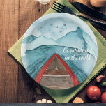 Assiettes En Carton Aquarelle Moderne Nature Voir La Devis Mondiale<br><div class="desc">Aquarelle Moderne Nature Voir La Devis Mondiale</div>