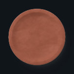 Assiettes En Carton Aquarelle modifiable couleur orange simple brûlée<br><div class="desc">Aquarelle en couleur orange brûlée - Plaques de papier Mariage modifiables. Vous pouvez changer l'arrière - plan en n'importe quelle couleur pour correspondre à votre thème ! Ce design mariage moderne a une belle texture aquarelle, et des couleurs riches qui sont parfaites pour l'automne. Montrée dans la colorway Burnt Orange,...</div>