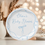 Assiettes En Carton Arc de dainty minimaliste tiré main charpente ondu<br><div class="desc">Plaques en papier Les articles correspondants sont disponibles.</div>