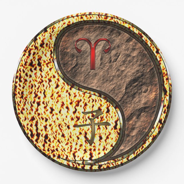 Assiettes En Carton Aries & Earth Rat (Devant)