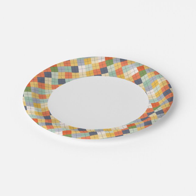 Assiettes En Carton Arrière - plan 2 (Angle)