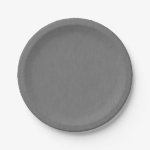 Assiettes En Carton Arrière-plan visuel gris texturé calme et simple