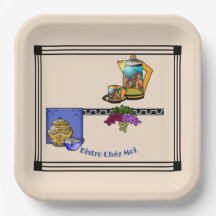 Art Déco Cuisine Bistro Personnalisé