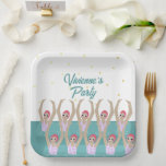 Assiettes En Carton Artiste moderne nageurs nage fête d'anniversaire<br><div class="desc">Produits de fête de fille nageur anniversaire fille. Artistique nageurs design cadeau dans les couleurs pastel. Cinq femmes de baignade artistiques dans la piscine. Un cadeau d'équipe moderne chic nage. Cadeaux d'équipe de natation synchronisés,  cadeaux d'équipe de natation synchronisés. Des nageuses artistiques des idées cadeaux d'équipe de filles vintages.</div>