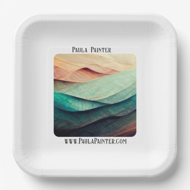 Assiettes En Carton Artistes Spectacle Marketing Réception (Recto)