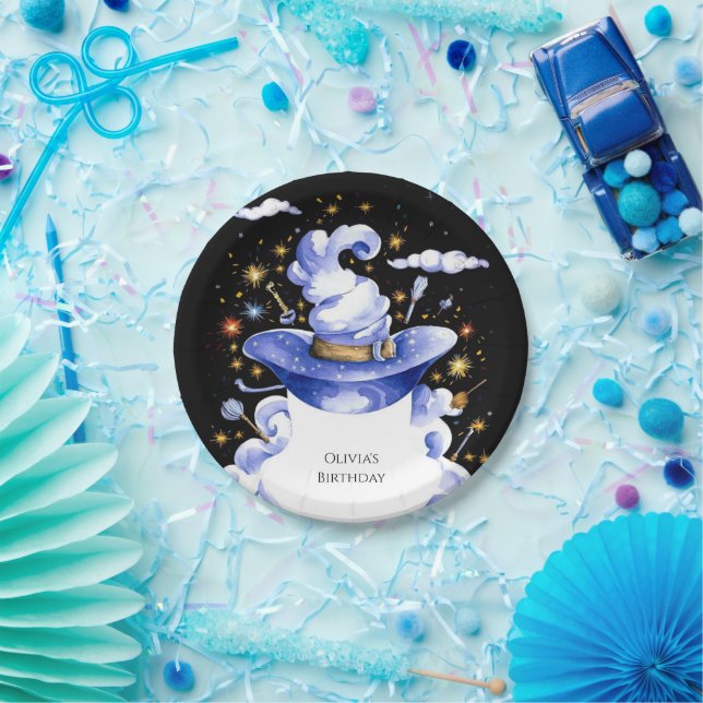 Assiettes En Carton Assistant Broom personnalisé amusant Anniversaire (Fête)