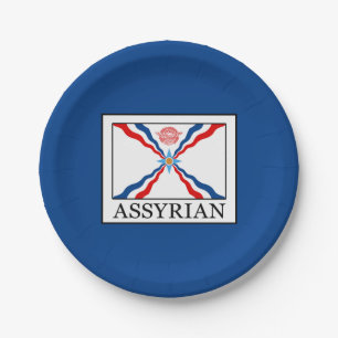 Assiettes En Carton assyrien