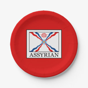 Assiettes En Carton assyrien